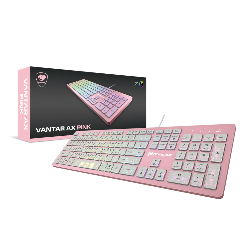 VANTAR AX PINK 電競鍵盤 - Cougar美洲獅購物網